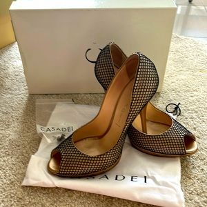 Casadei Monroe Deserto Heel Size 8